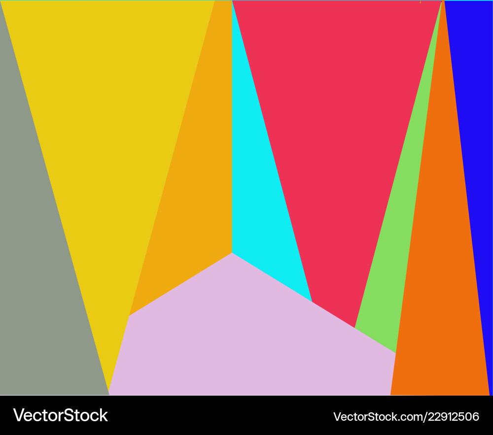 Color background from triangles and rectangles Color background from triangles and rectangles vector image