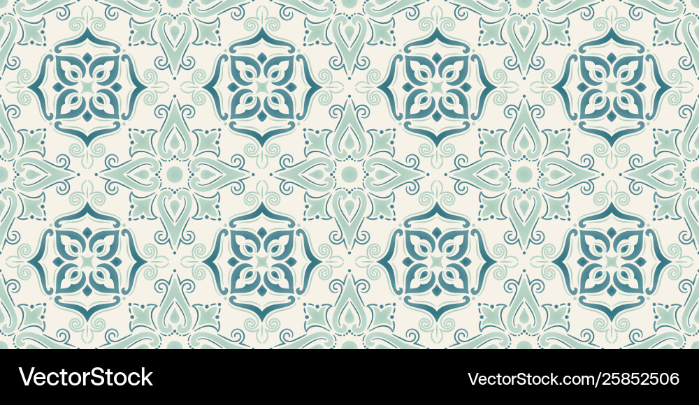 Damask seamless pattern background elegant Damask seamless pattern background elegant vector image
