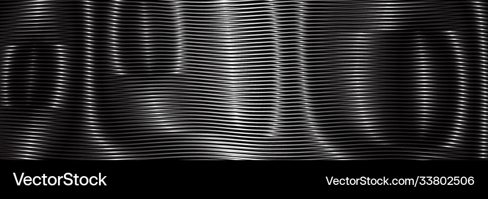 Dark linear abstract background with rounded forms Dark linear abstract background with rounded forms vector image