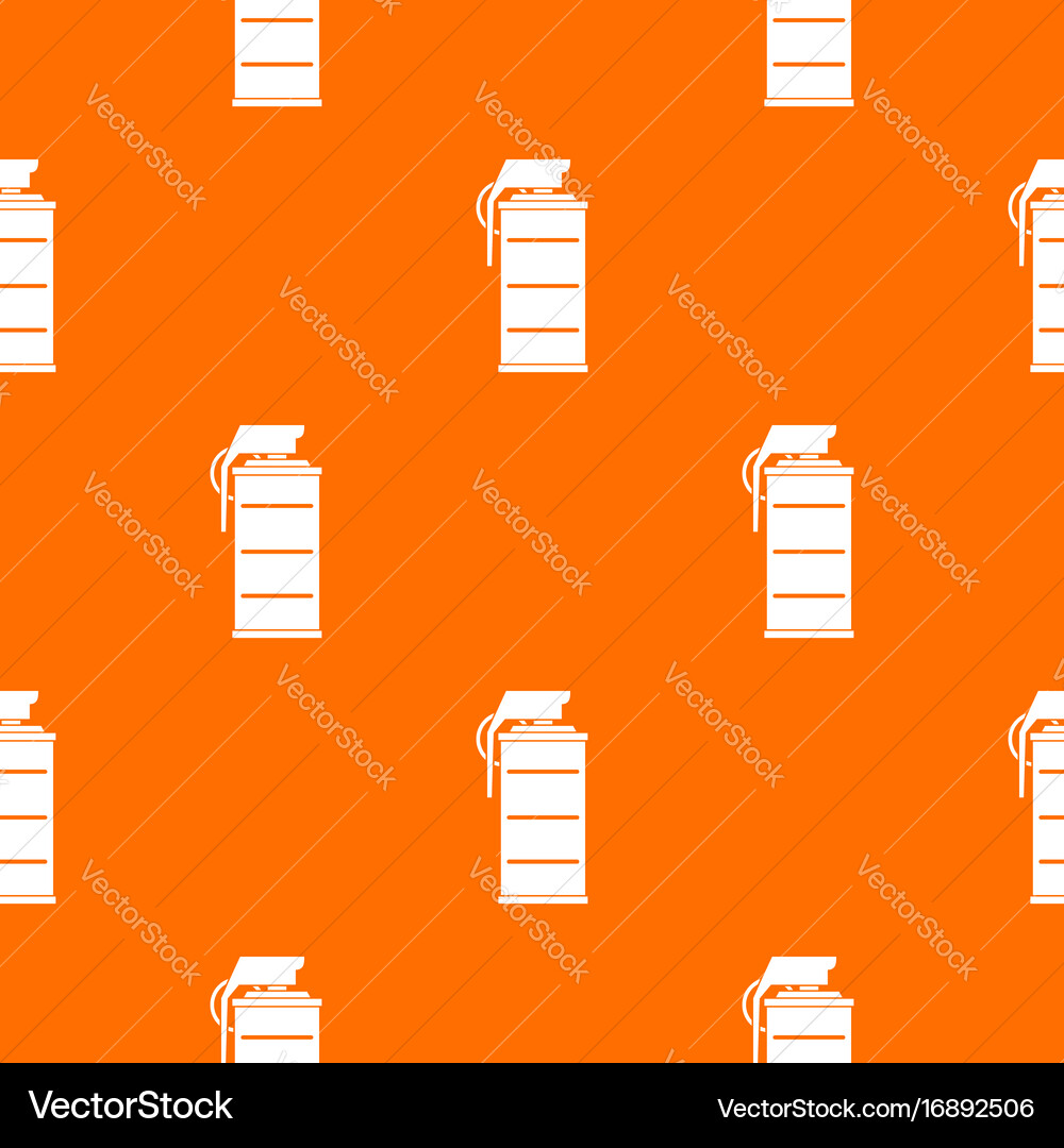 Stun grenade pattern seamless vector image