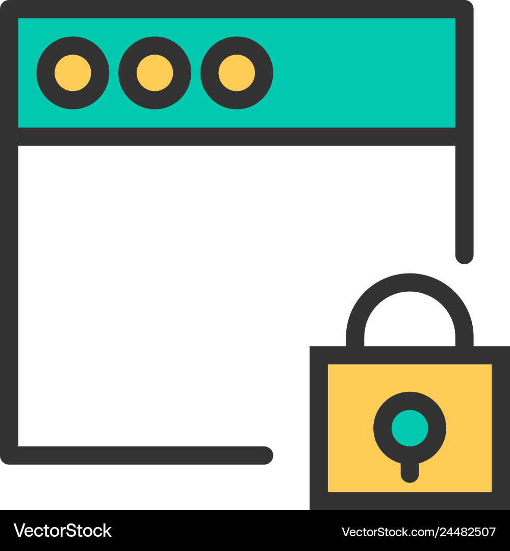 Browser icon design interaction Browser icon design interaction Vector Image