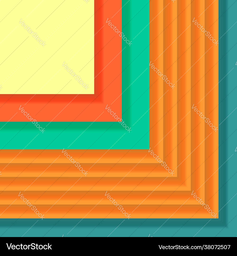 Geometric pattern from square shapes colored Geometric pattern from square shapes colored vector image