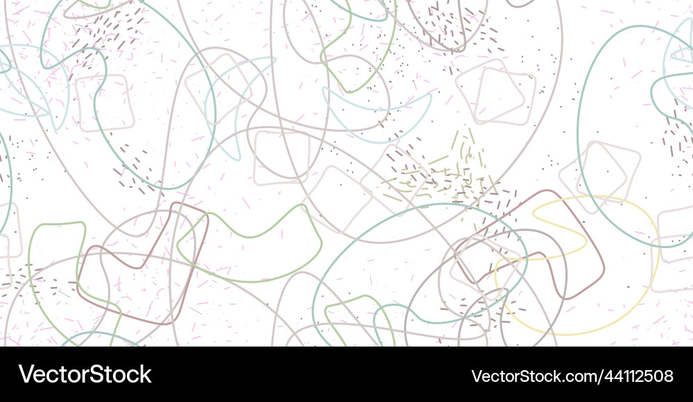 Chaotic simple seamless pattern textile one line Chaotic simple seamless pattern textile one line vector image