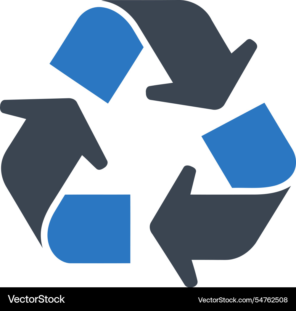 Recycle loop icon vector image