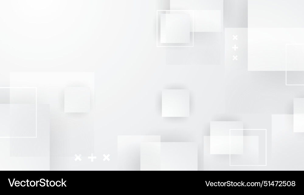 White gradient abstract background design Vector Image