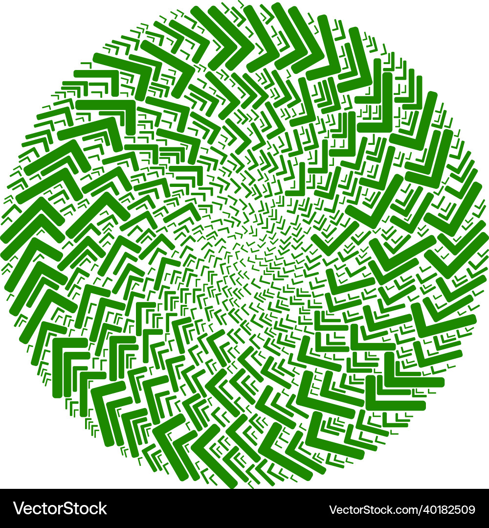 Accept tick icon exploding spheric globula mosaic Accept tick icon exploding spheric globula mosaic vector image