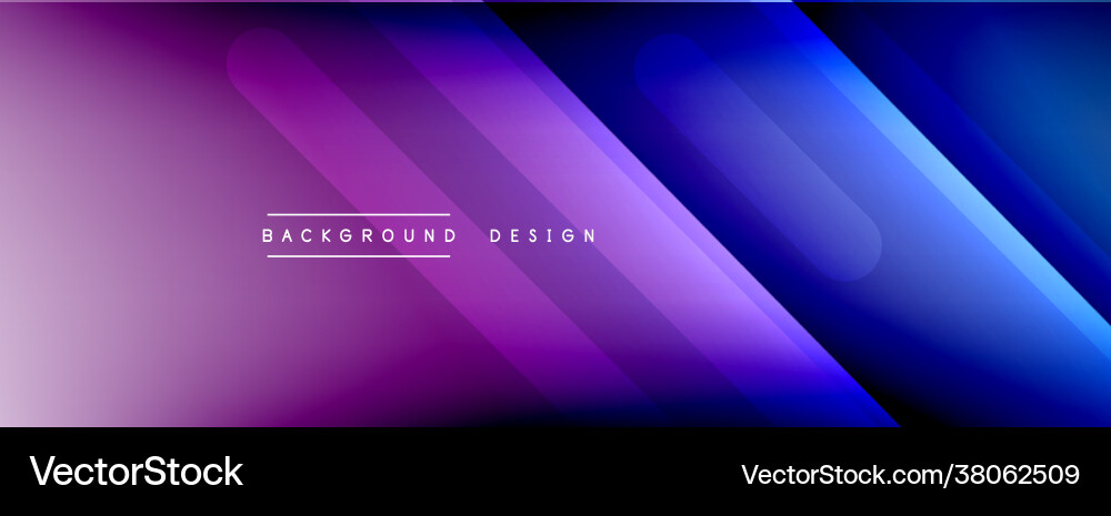 Dynamic lines abstract background 3d shadow Vector Image