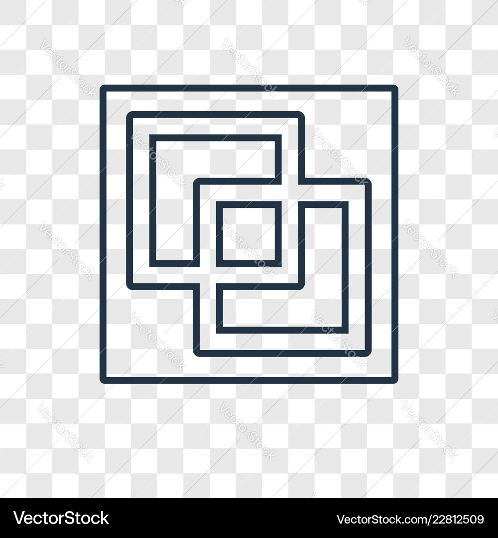 Merge Icon - Connection & Union vector image