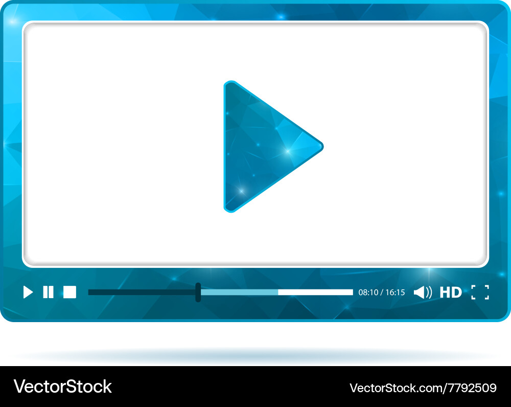 Web interface Vector Image