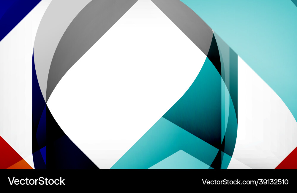 Abstract square shape with overlapping waves Abstract square shape with overlapping waves Vector Image