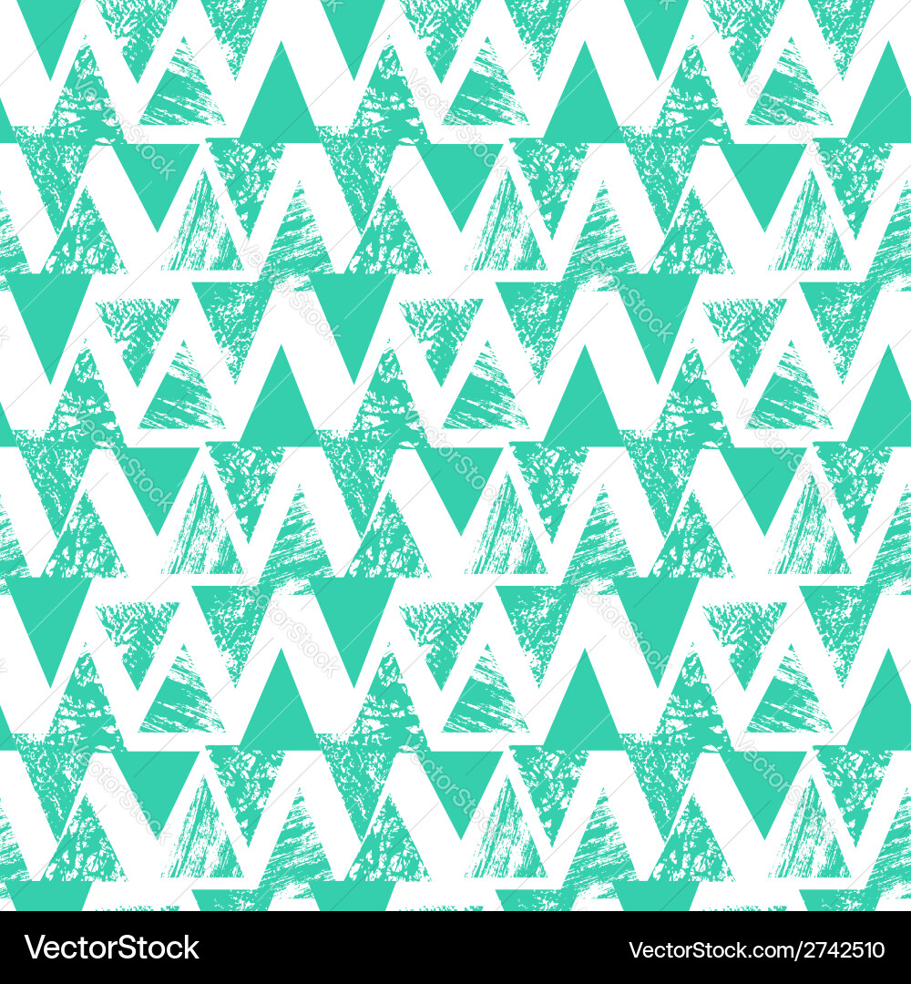 Bold Triangle Pattern vector image