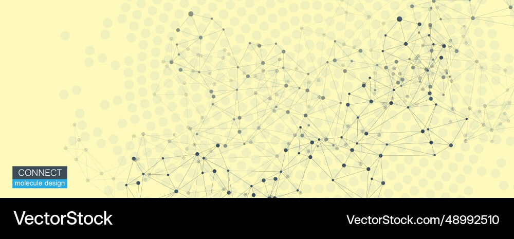 Business network design abstract pattern texture Vector Image