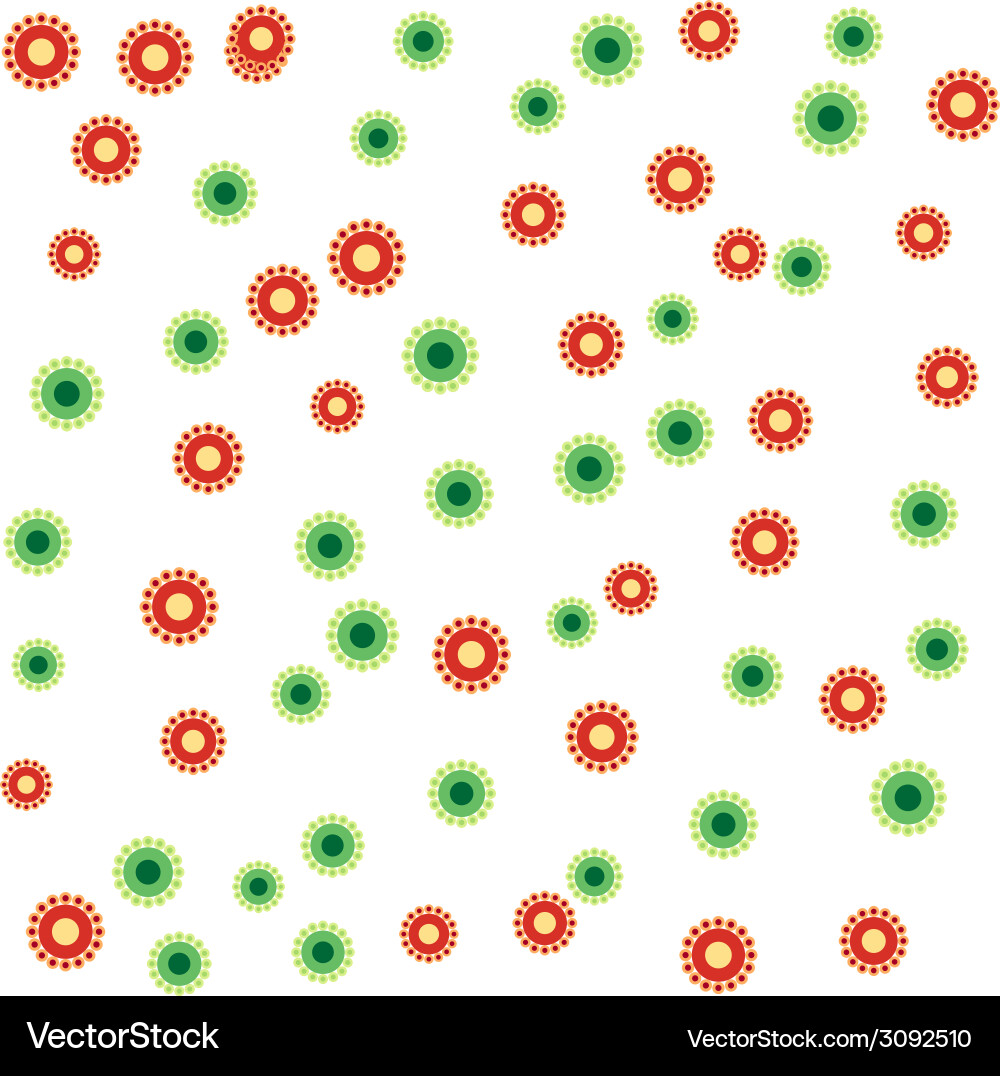 Pattern with concentric circles Vector Image