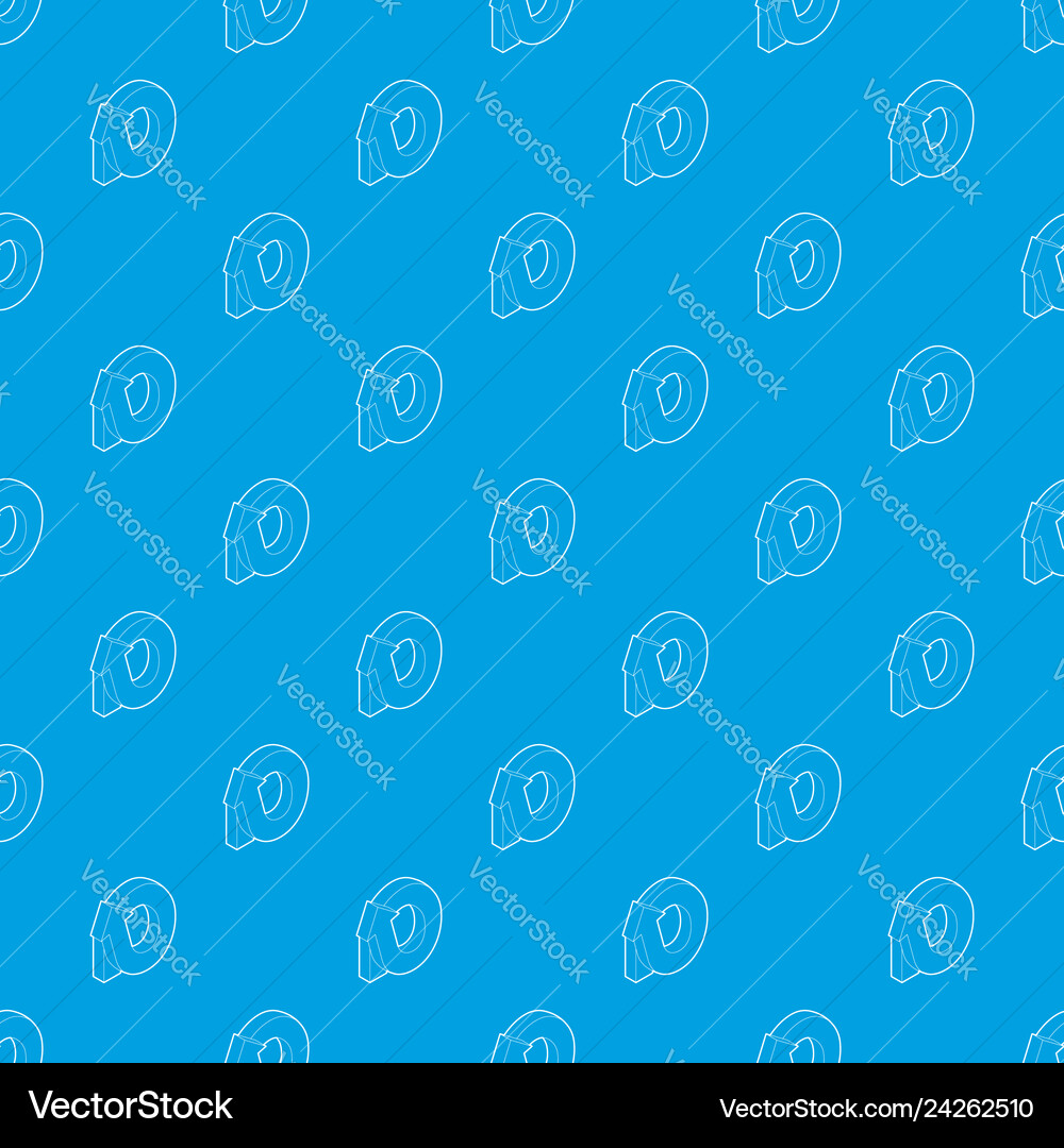 Rotation loop pattern seamless blue Rotation loop pattern seamless blue vector image