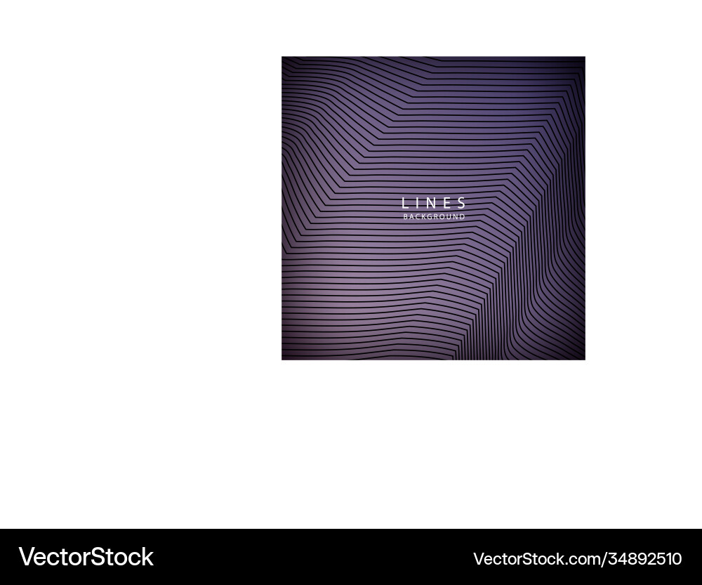 Wave lines pattern an abstract stripe background Vector Image