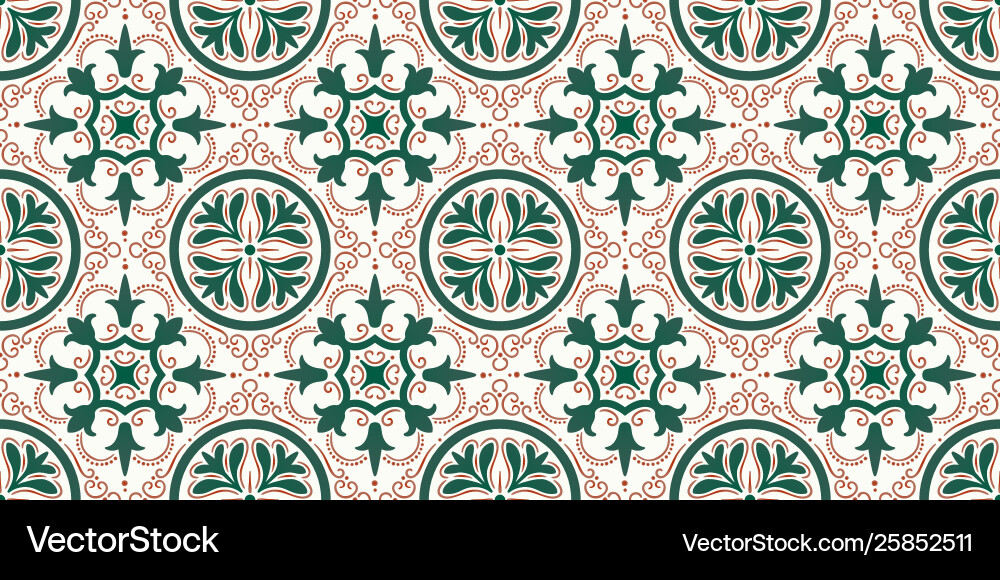 Damask seamless pattern background elegant Damask seamless pattern background elegant vector image