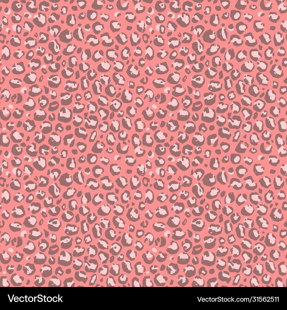 Leopard print seamless pattern Leopard print seamless pattern vector image