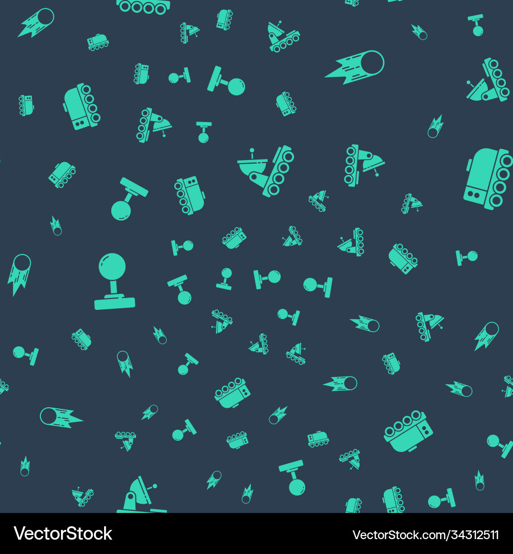Set mars rover comet falling down fast joystick Set mars rover comet falling down fast joystick Vector Image