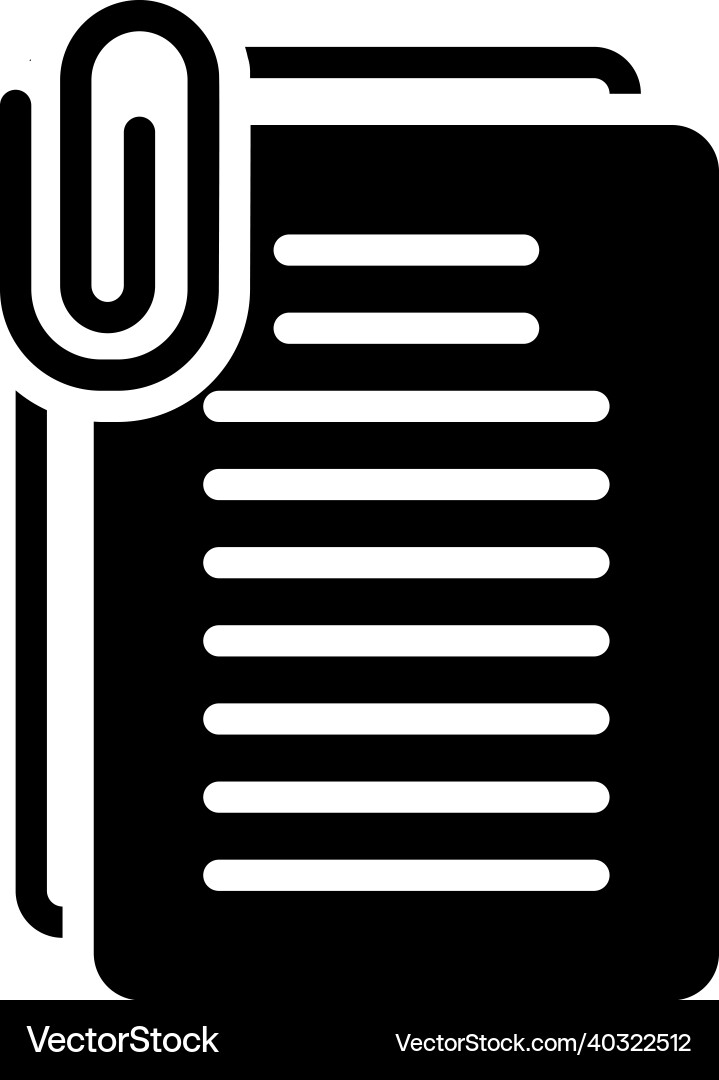 Document vector image