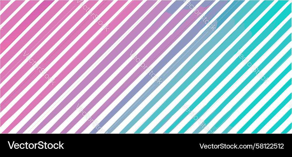 Dynamic Diagonal Blue Green Lines Pattern Vector Image