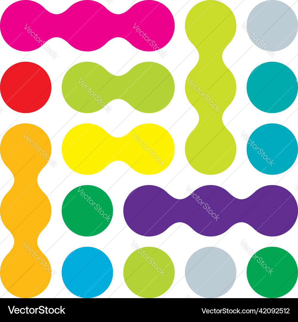 Metaball connected dots circles pattern texture Metaball connected dots circles pattern texture vector image
