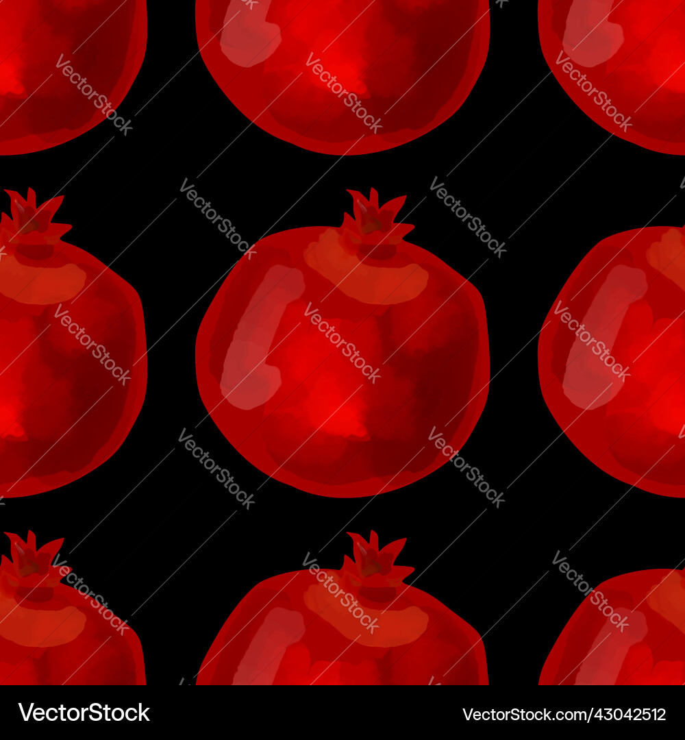 Seamless pattern with i vector image