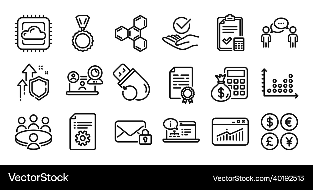 Cloud Computing-Plot und Website-Statistik Cloud Computing-Plot und Website-Statistik vektorbild