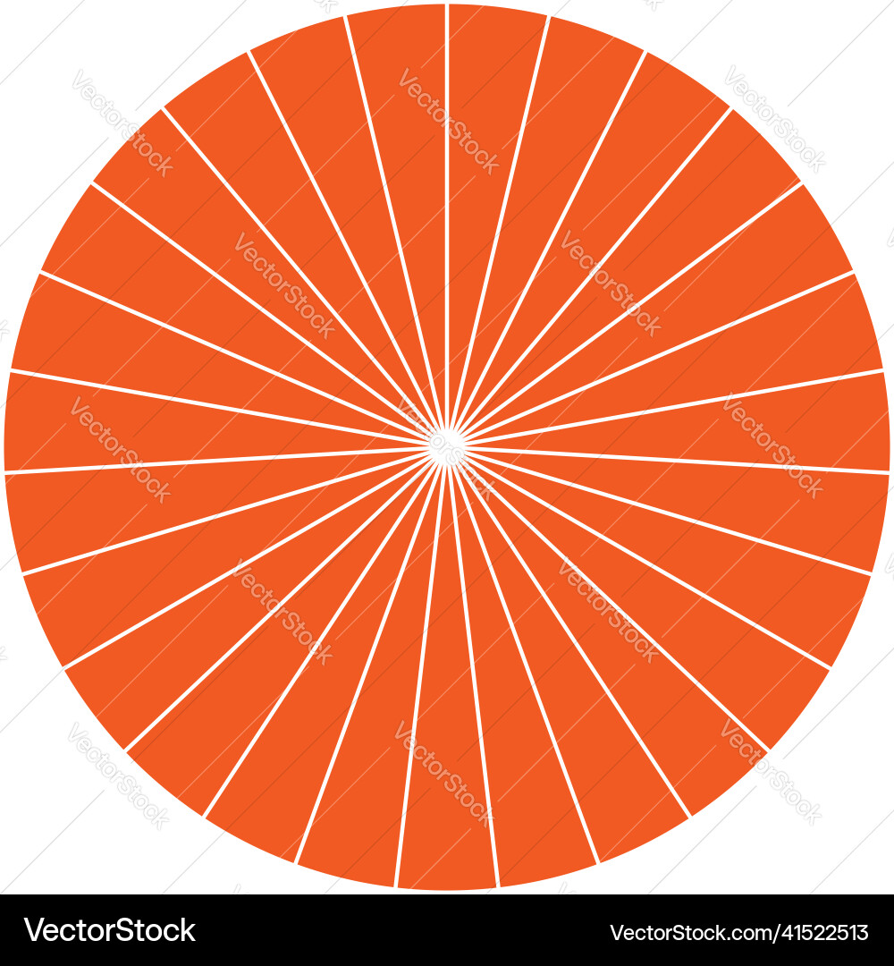 Pie chart graph circle circular diagram from Vector Image