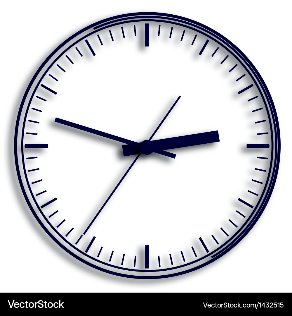 Digital Clock Display vector image