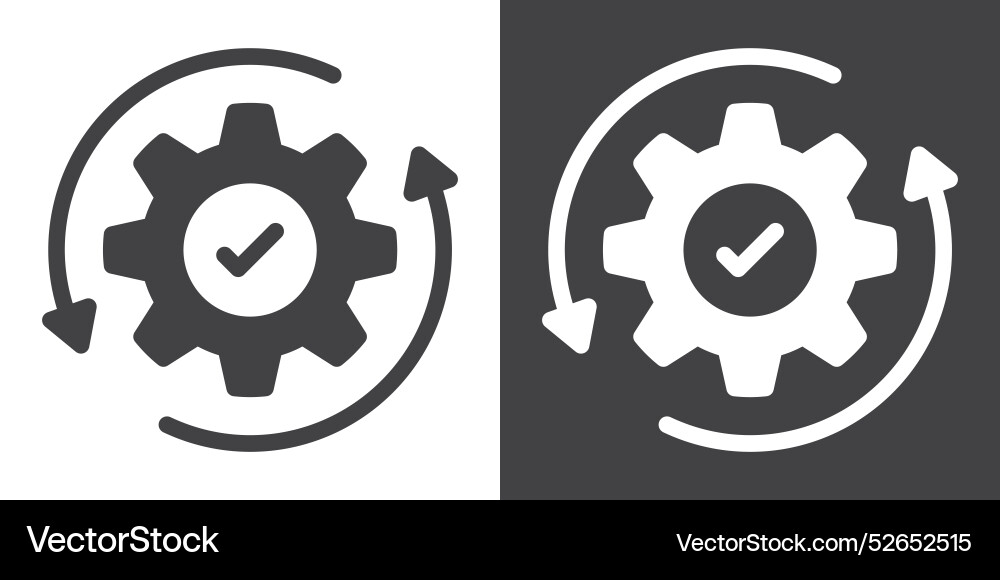 Optimization icon thin line set Vector Image