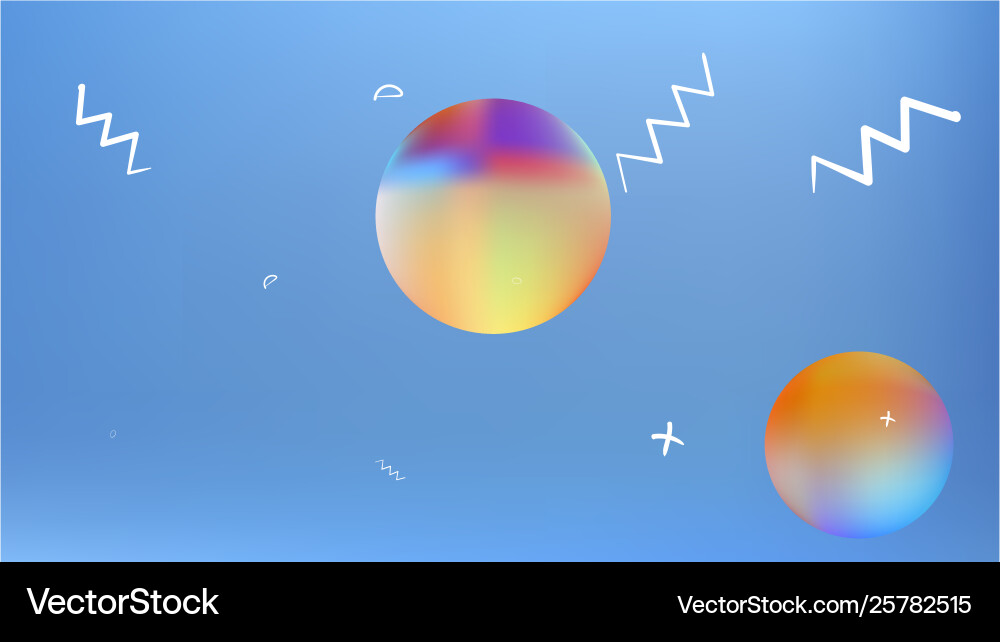 Plain abstract space fantasy net vector image