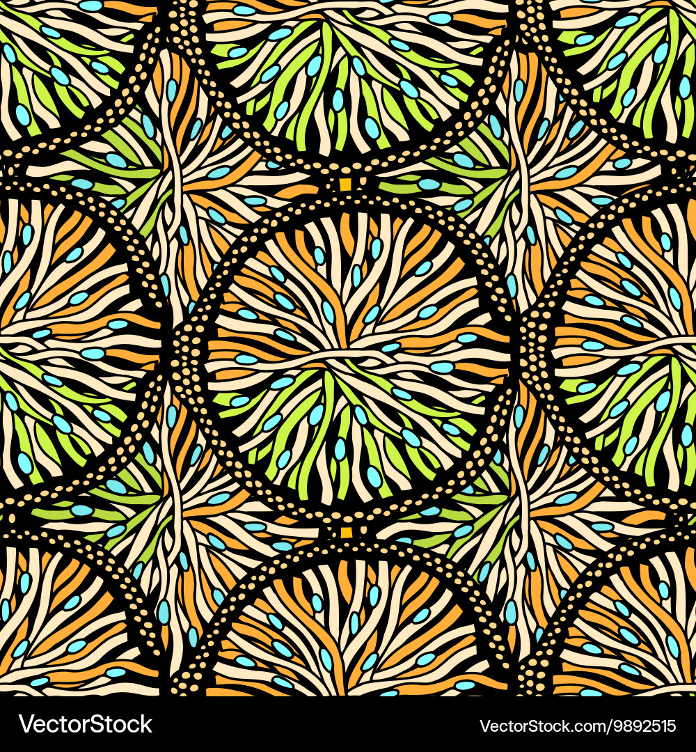 Seamless abstract pattern vector image