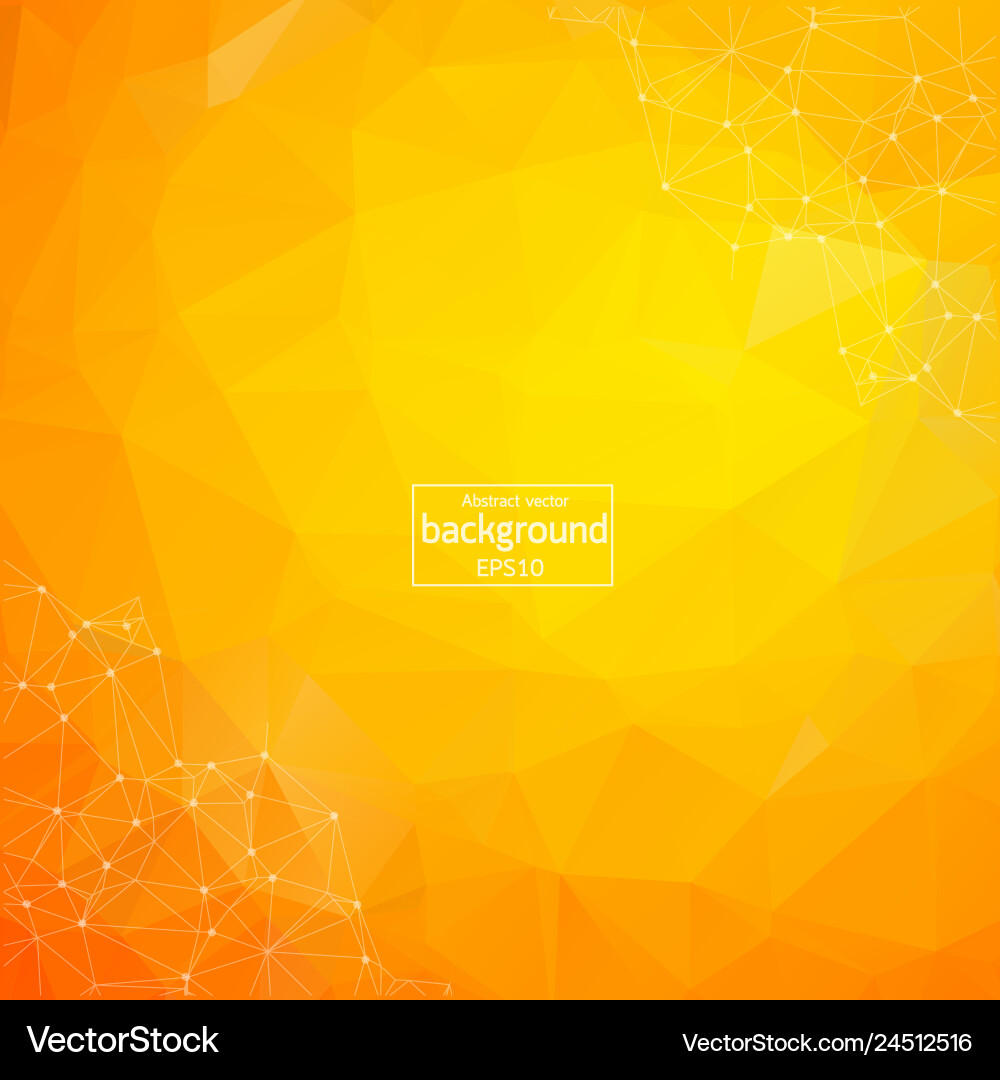 Abstrakte orange geometrische polygonale Hintergrund Abstrakte orange geometrische polygonale Hintergrund vektorbild