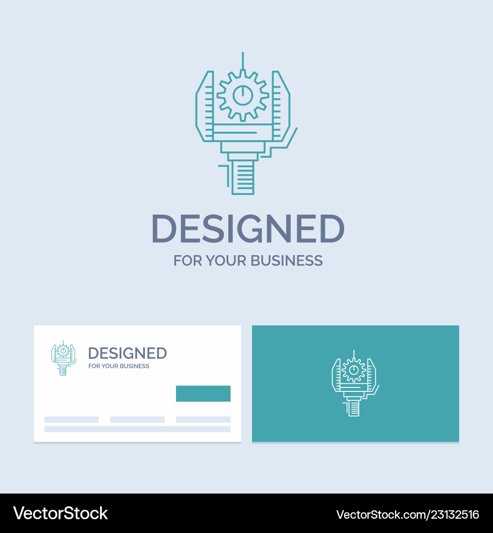 Automation industry machine production robotics Vector Image