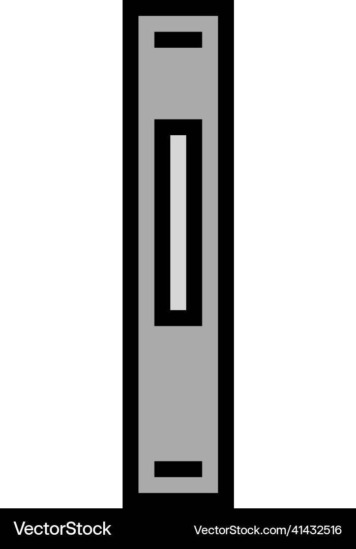 Line scroll color icon Line scroll color icon vector image