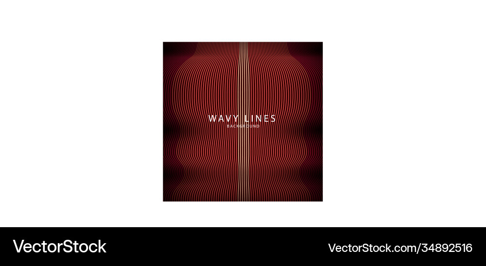 Wave lines pattern an abstract stripe background Wave lines pattern an abstract stripe background Vector Image