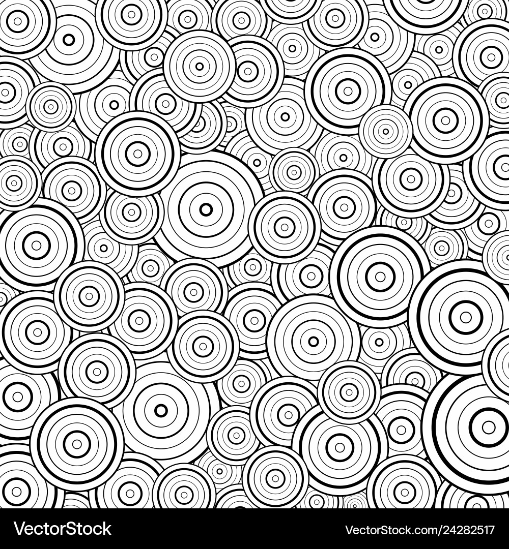 Abstract circle black line pattern design Abstract circle black line pattern design Vector Image