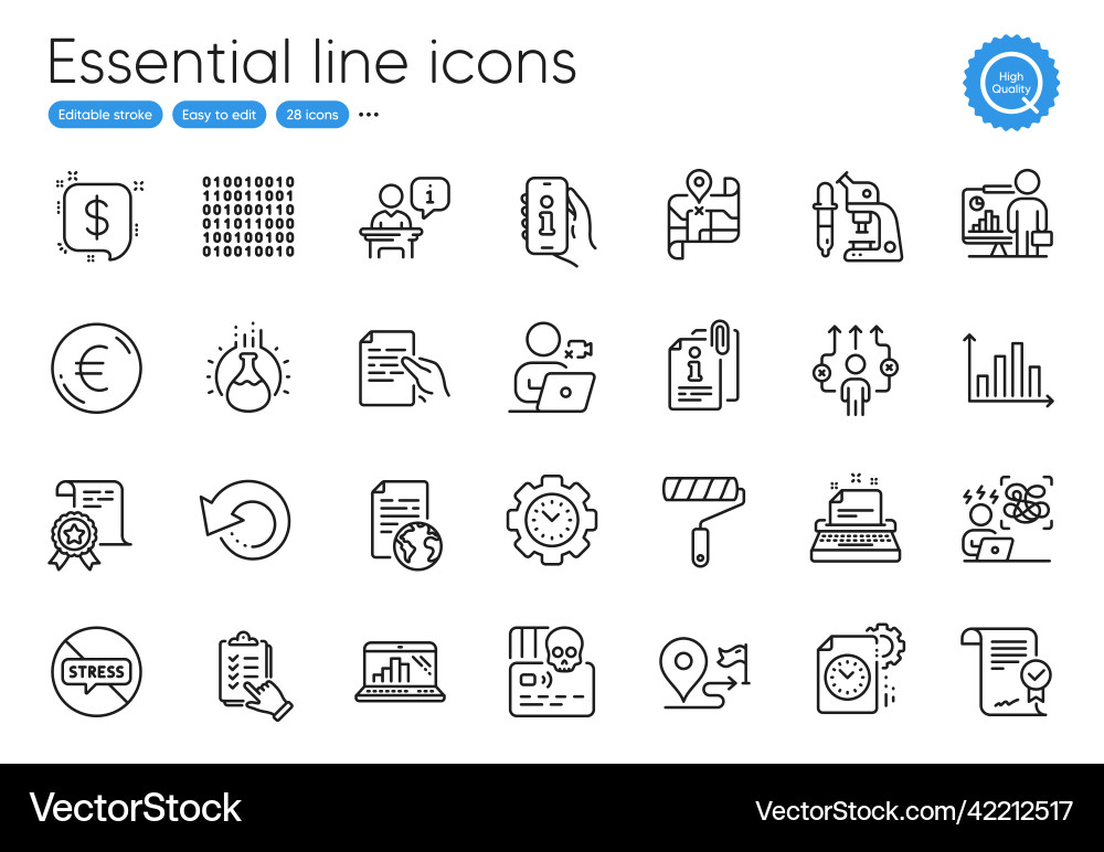 Chemistry experiment map and diagram graph line Chemistry experiment map and diagram graph line vector image