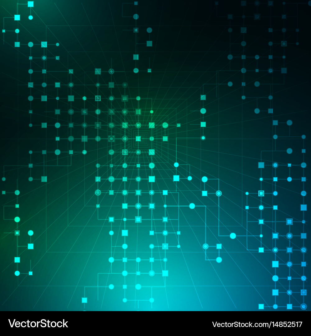 Geometric Lattice Pattern vector image
