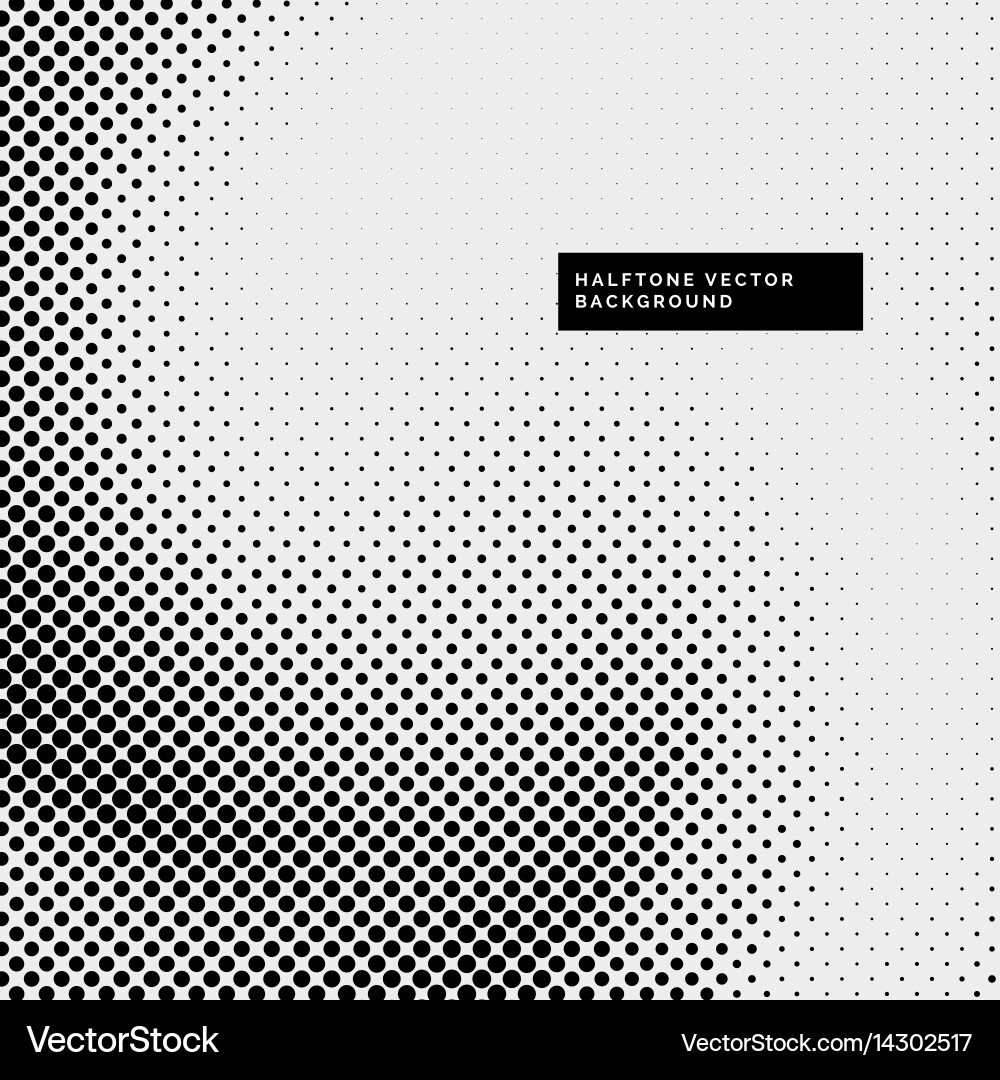 Halftone Dots Background Vector Image