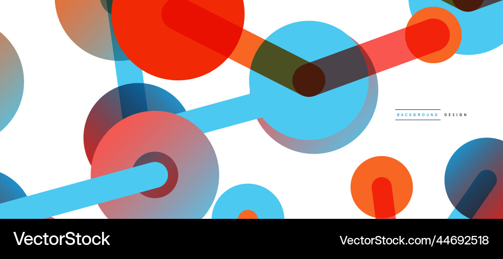 Abstract background round dots connected by lines Abstract background round dots connected by lines Vector Image