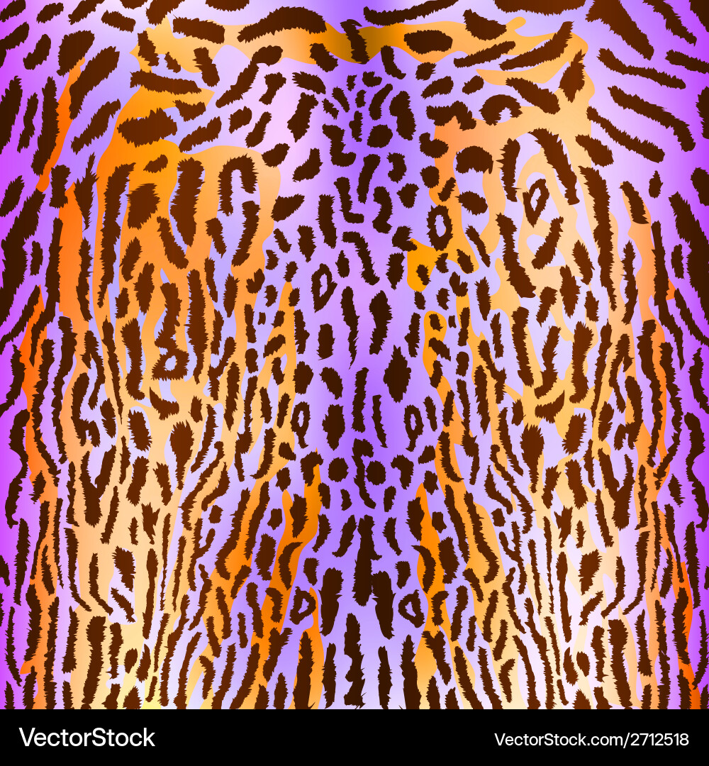 Leopard Texture Background Vector Image