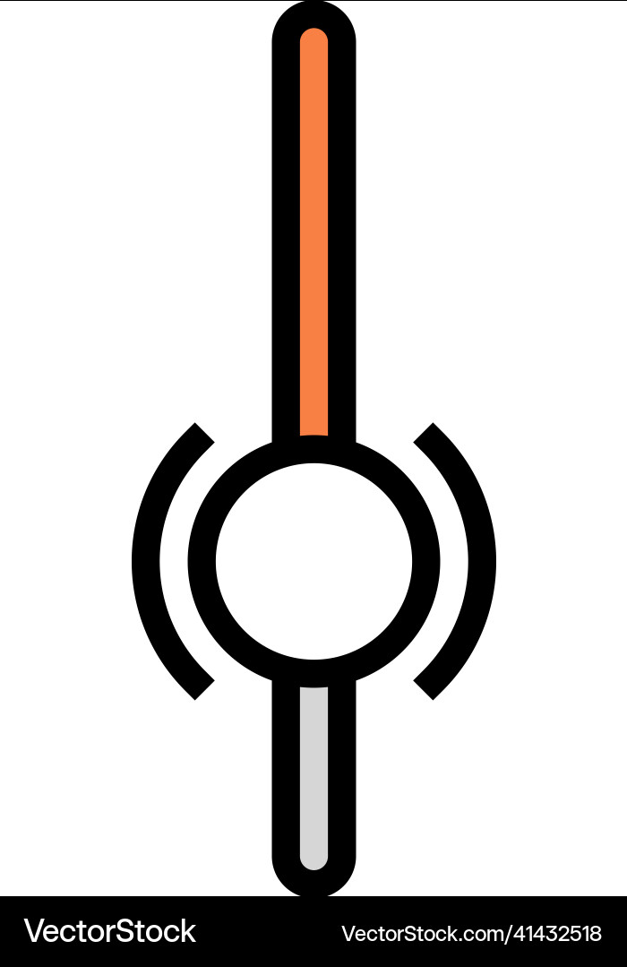 Ui scroll sign color icon Ui scroll sign color icon vector image