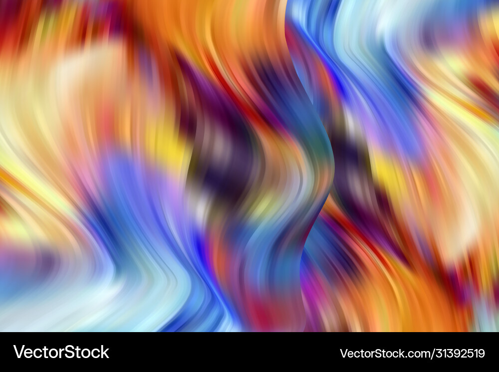 Abstract modern color vertical wavy lines Vector Image