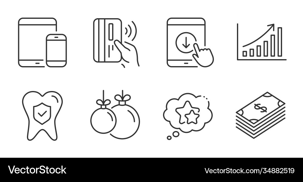 Contactless payment scroll down and mobile Contactless payment scroll down and mobile vector image
