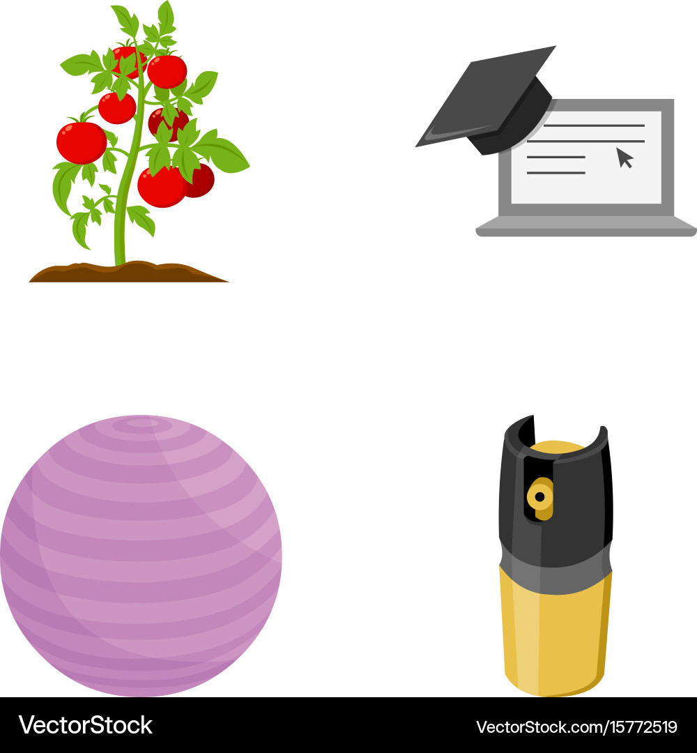 Kochen Training und andere Web-Icon in Cartoon Vektorbild