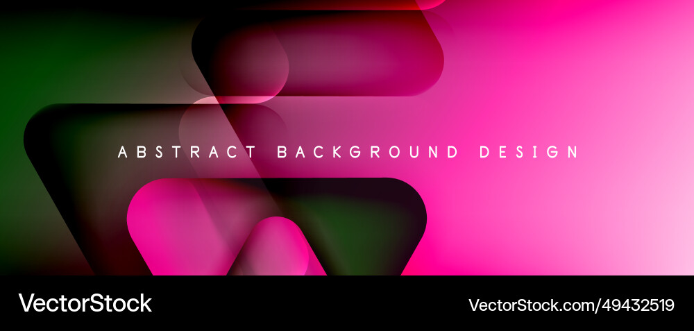 Shadow and light triangle background dynamic vector image