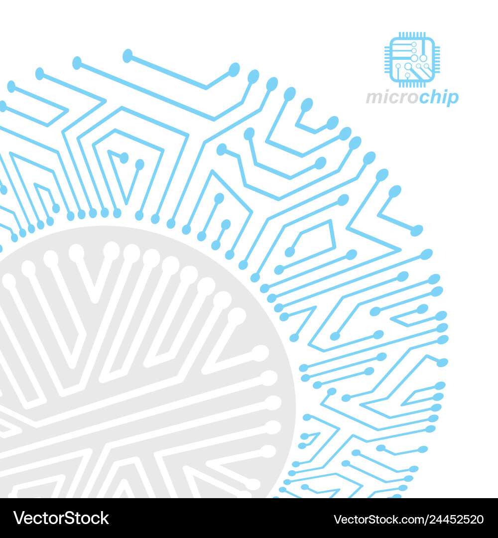 Abstract computer circuit board technology Abstract computer circuit board technology Vector Image