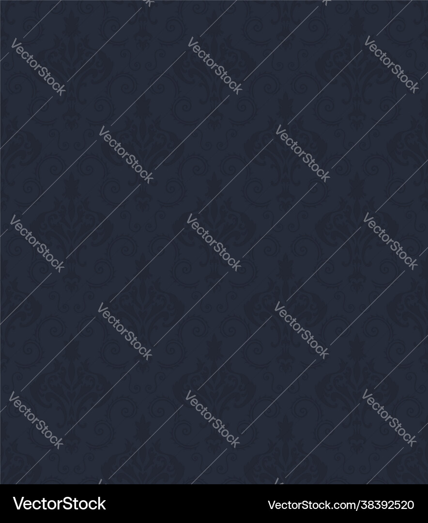 Damask seamless pattern Damask seamless pattern vector image