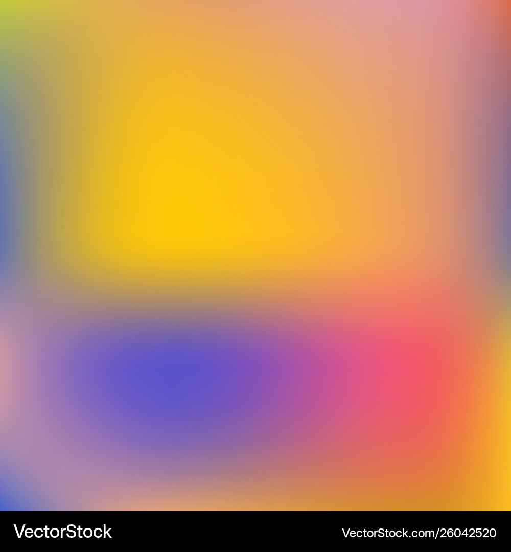 Gradient mesh painted in different colors vector image